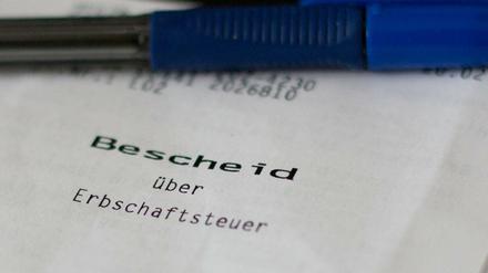 Der Staat geht leer aus - die meisten Erben zahlen keine Steuern wegen hoher Freibeträge.