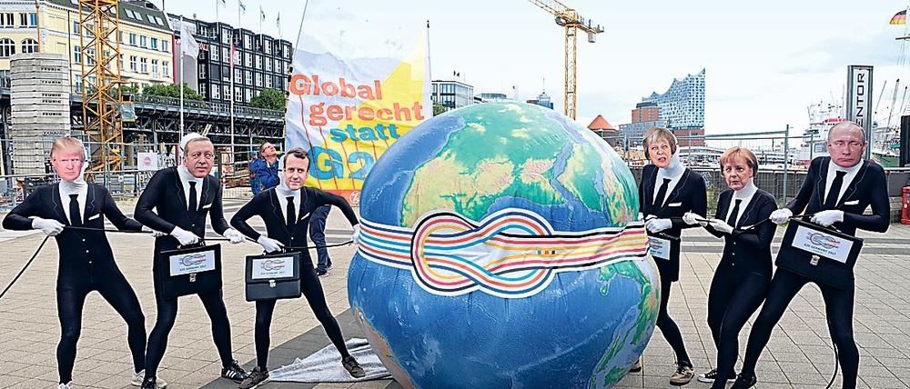 Nur noch kurz die Welt retten? Das globalisierungskritische Netzwerk Attac hat da Zweifel.