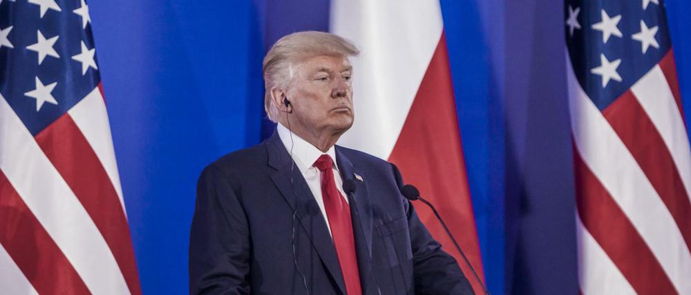 US-Präsident Donald Trump in Polen