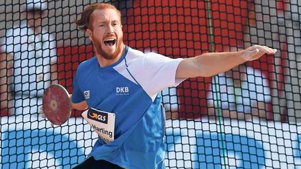 Christoph Harting enttäuschte in Erfurt.