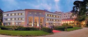 Architektonisches Juwel. Das Grand Hotel im Kurort Castrocaro Terme.