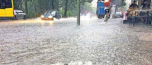 So sah es in Berlin Ende Juni aus. Jetzt folgt neuer kräftiger Regen.