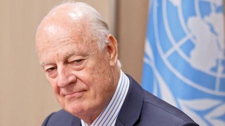 Der UN-Sondergesandte für Syrien, Staffan de Mistura, ist vor der 7. Runde der Friedensgespräche vorsichtig optimistisch.