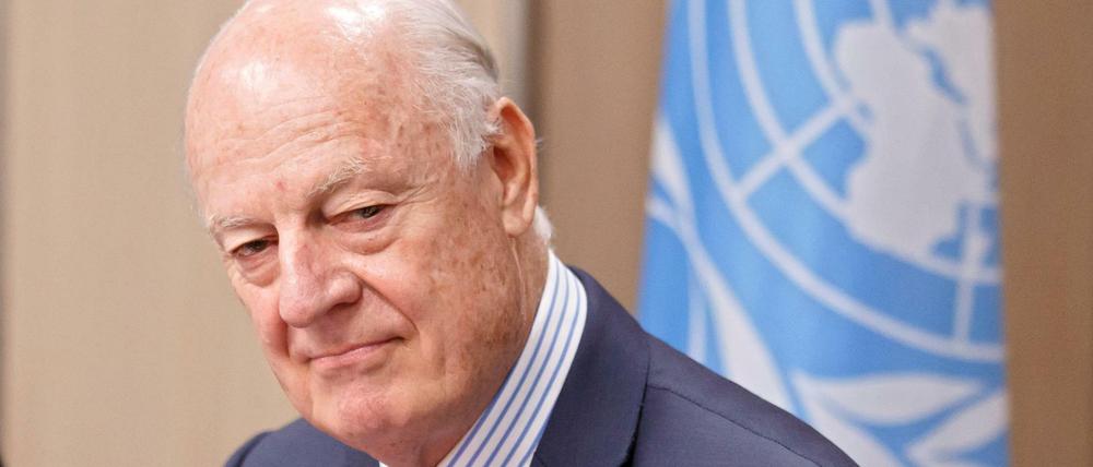 Der UN-Sondergesandte für Syrien, Staffan de Mistura, ist vor der 7. Runde der Friedensgespräche vorsichtig optimistisch.