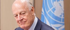 Der UN-Sondergesandte für Syrien, Staffan de Mistura, ist vor der 7. Runde der Friedensgespräche vorsichtig optimistisch.