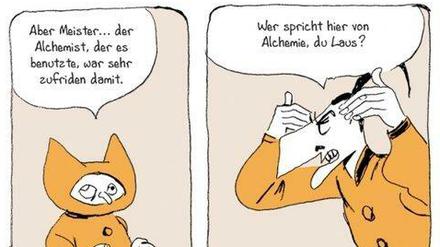 Raum für Assoziationen: Eine Seite aus dem besprochenen Buch.