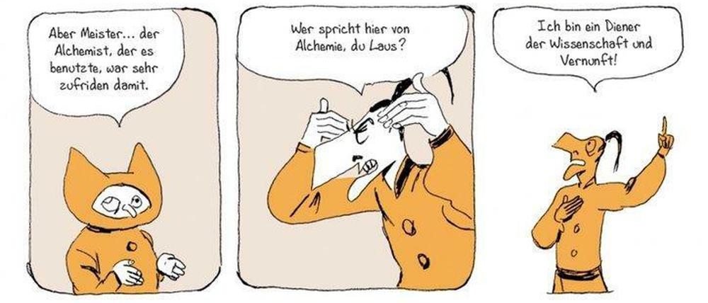 Raum für Assoziationen: Eine Seite aus dem besprochenen Buch.