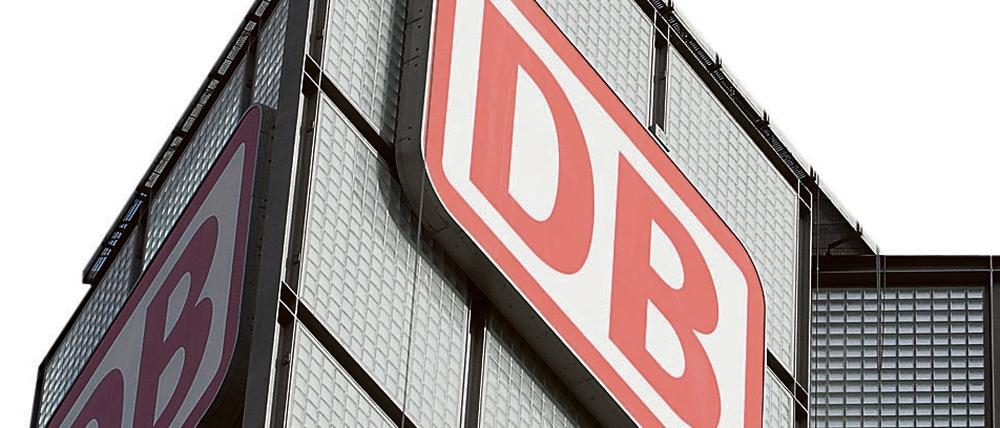 Das Logo der Deutschen Bahn (DB).