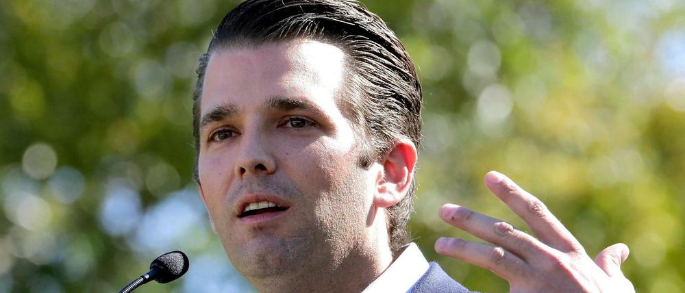 Der Sohn des US-Präsidenten Trump, Donald Trump Jr.
