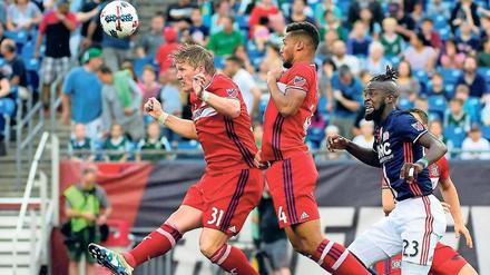 Schweinsteiger in Aktion. Mit dem Bayern spielt Chicago besser als ohne ihn - welch eine Überraschung.