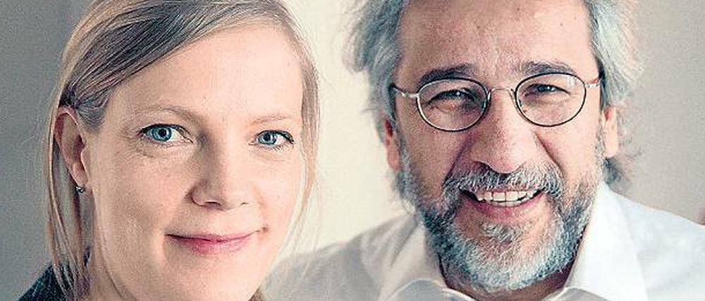 Die Autorin Katja Deiß und der Journalist Can Dündar