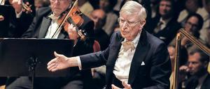 Aura. Herbert Blomstedt mit der Sächsischen Staatskapelle. 