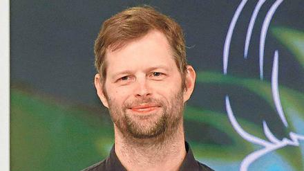 Zweiter Sieger beim Bachmann-Lesen. John Wray, 46. Foto: Gert Eggenberger/AFP