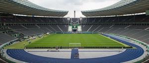 Berlin wird mit dem Olympiastadion sicher ein möglicher Austragungsort der EM 2024 sein.