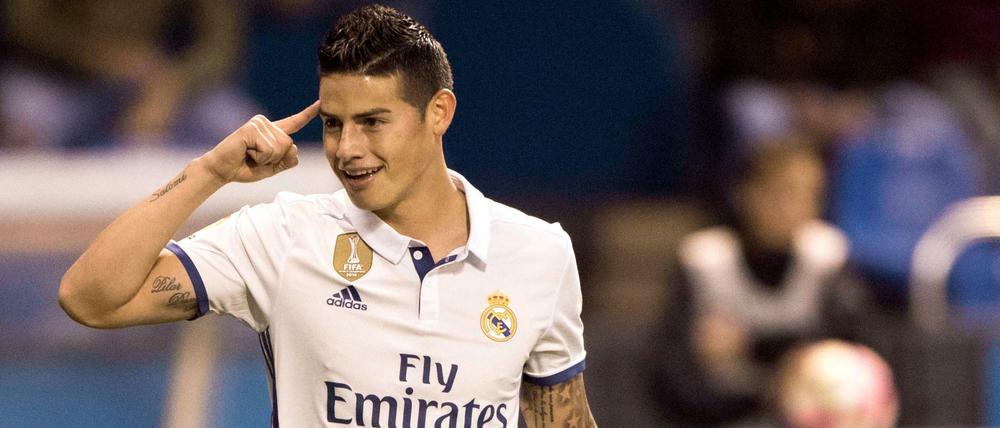 Der FC Bayern hat den kolumbianischen Nationalspieler James Rodriguez von Real Madrid verpflichtet. 