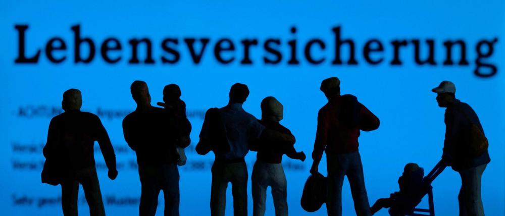 Ärger um die Lebensversicherung.