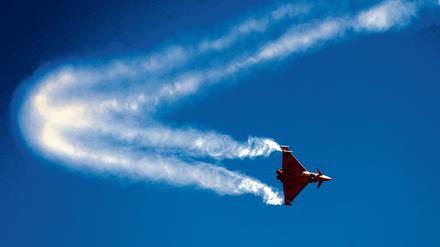Ein Eurofighter. 