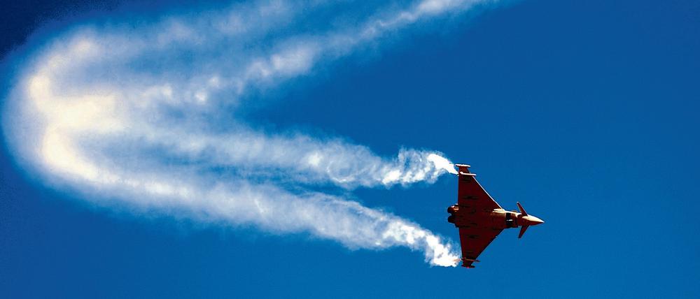 Ein Eurofighter. 