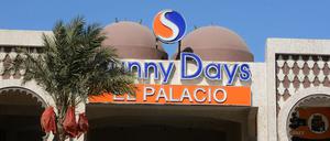 Das Hotel "El Palacio" in Hurghada, wo sich die Messerattacke ereignete.