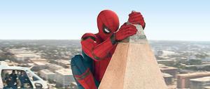 Spider-Man (Tom Holland) muss nicht gleich die Welt retten, sondern „nur“ seine Freunde beim Schulausflug. 
