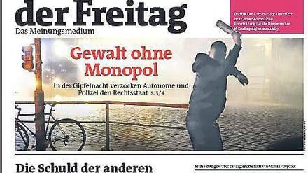 Jakob Augstein, 49, verlegt seit 2008 die von ihm gekaufte Wochenzeitung „Der Freitag“. Anfang 2017 holte Augstein Jürgen Todenhöfer als Herausgeber.