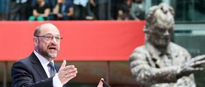 SPD-Kanzlerkandidat Martin Schulz präsentiert seinen Zukunftsplan "Das moderne Deutschland" 