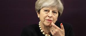 Theresa May. 