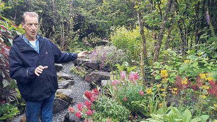 Carl Wright wurde im Burren, einer gigantischen Karstlandschaft, zum Landschaftsgärtner.