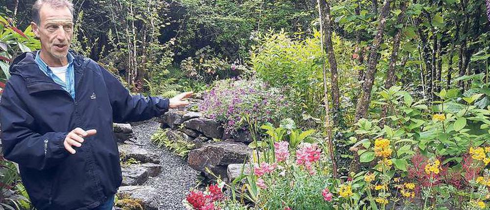 Carl Wright wurde im Burren, einer gigantischen Karstlandschaft, zum Landschaftsgärtner.