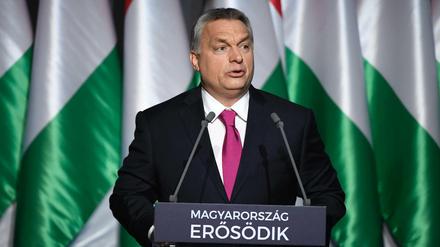 Ungarns Ministerpräsident Viktor Orban (Archivbild). 