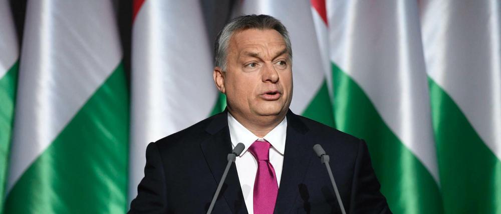 Ungarns Ministerpräsident Viktor Orban (Archivbild). 