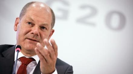 Hamburgs Erster Bürgermeister Olaf Scholz (SPD). 