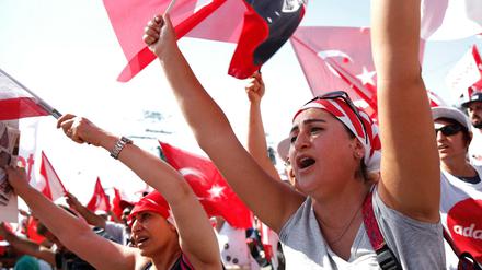 Proteste gegen Präsident Erdogan in der Türkei