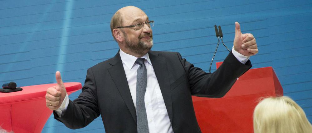 Martin Schulz, Kanzlerkandidat der SPD.