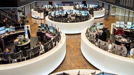 Die Frankfurter Börse.