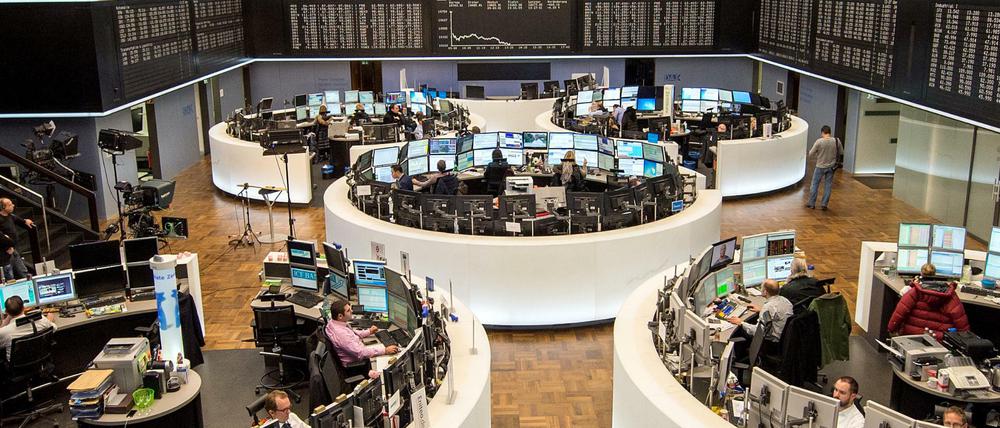 Die Frankfurter Börse.