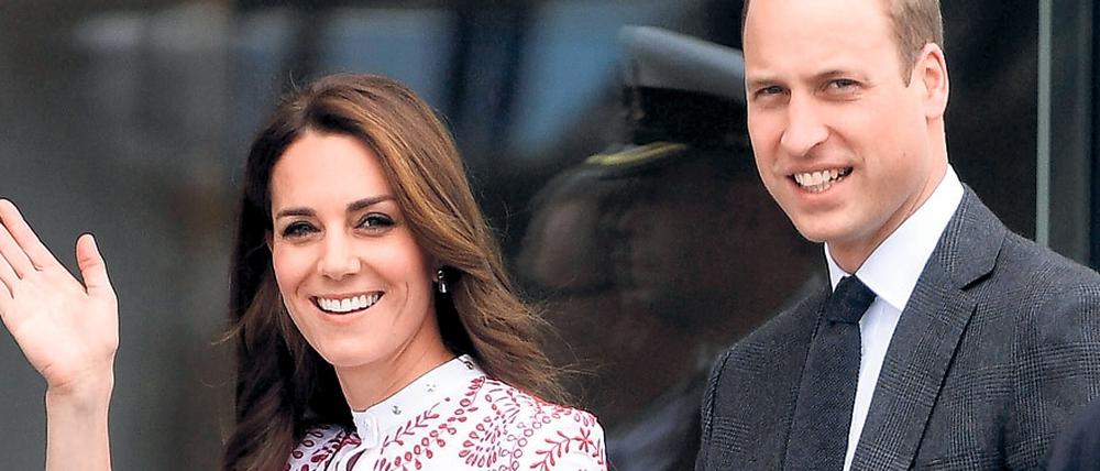er britische Prinz William und Herzogin Kate am 25.09.2016 bei ihrem Besuch in Kanada. Bald auch in Berlin.