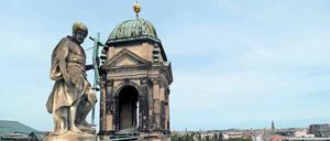 Auf dem Dach des Berliner Doms, dem Himmel ganz nah.