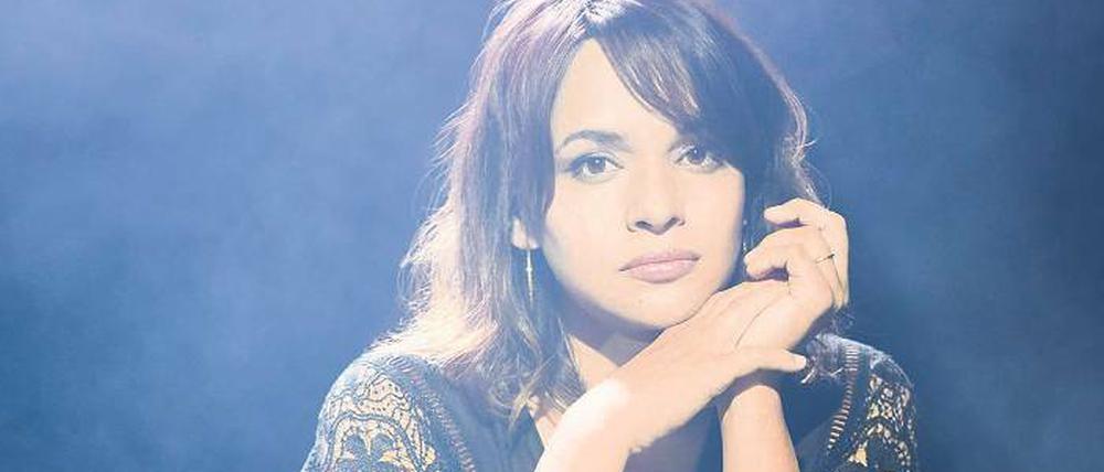 Sanfte Kehle. Die US-amerikanische Musikerin Norah Jones.