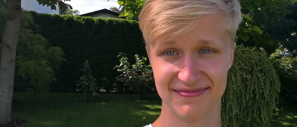 Jetzt will er Medizin studieren: Felix Schoknecht aus Mahlsdorf, dem ein Top-Abitur gelang.
