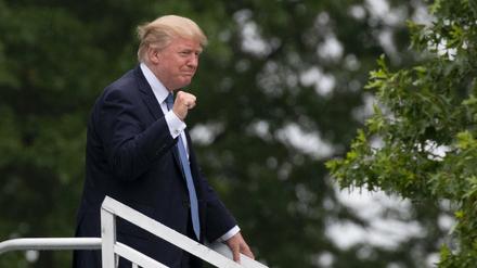 US-Präsident Donald Trump kämpft mit schlechten Umfragewerten.
