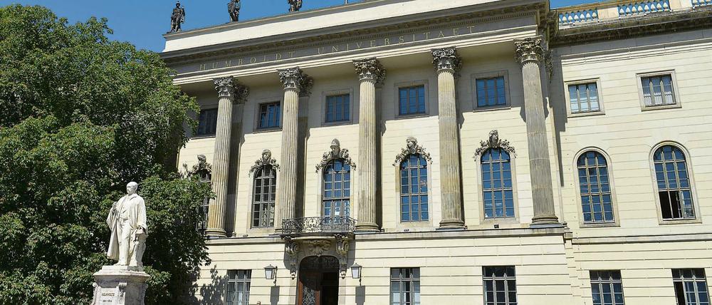 Die Humboldt-Universität. Der Akademische Senat wählte am Dienstag den früheren HU-Präsidenten Jürgen Mlynek ins Kuratorium.