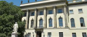 Die Humboldt-Universität. Der Akademische Senat wählte am Dienstag den früheren HU-Präsidenten Jürgen Mlynek ins Kuratorium.