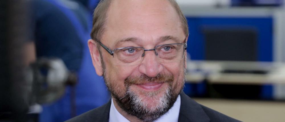 Der SPD-Kanzlerkandidat und Parteivorsitzende Martin Schulz.