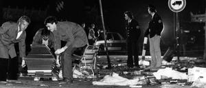 Bei dem verheerenden Selbstmordanschlag 1980 in München starben neben dem Attentäter noch zwölf Menschen. 