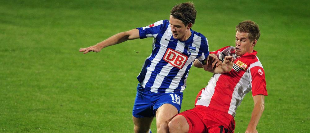 Peter Niemeyer im Derby gegen den 1. FC Union.