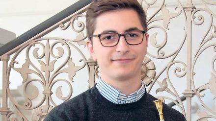 Tilman Höfs hat den Preis des Deutschen Musikwettbewerbs gewonnen, bei dem es auch auf Persönlichkeit ankommt.