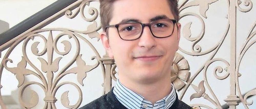 Tilman Höfs hat den Preis des Deutschen Musikwettbewerbs gewonnen, bei dem es auch auf Persönlichkeit ankommt.