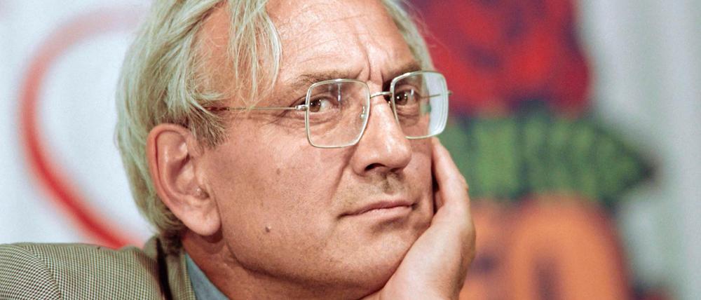 Der französische Schriftsteller, Historiker und Politiker Max Gallo.