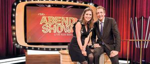 Aktiv am Abend. Britta Steffenhagen und Marco Seiffert moderieren ab 7. September die „Abendshow“ im RBB.